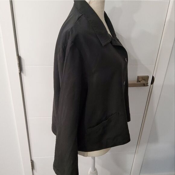 Eileen Fisher Women's Tencel/Linen Blend Cropped Cardigan Size XL - Picture 2 of 10